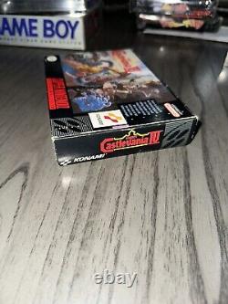 Super Castlevania IV 4 (Super Nintendo, SNES) - Complete in Box - Authentic