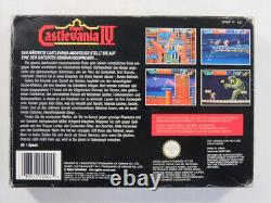 Super Castlevania IV Super Nnintendo (snes) Pal-noe No Notice Without Manual