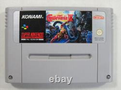 Super Castlevania IV Super Nnintendo (snes) Pal-noe No Notice Without Manual