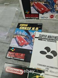 Super Chase Hq Snes Complete Aus Pal -super Nintendo Great Condition