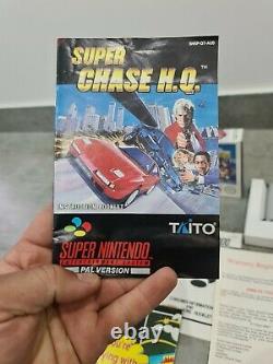 Super Chase Hq Snes Complete Aus Pal -super Nintendo Great Condition