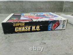 Super Chase Hq Snes Complete Aus Pal -super Nintendo Great Condition