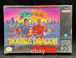 Super Double Dragon Super Nintendo SNES Factory Sealed New Authentic