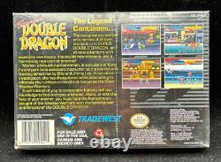 Super Double Dragon Super Nintendo SNES Factory Sealed New Authentic