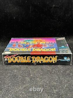 Super Double Dragon Super Nintendo SNES Factory Sealed New Authentic