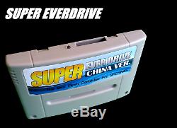 Super Everdrive Nintendo SNES Famicom Flash Cart + 8gb Sd Card SFC NES SUPABOY S