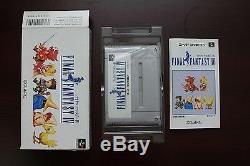 Super Famicom Final Fantasy IV V VI USA 4 5 6 Mystic Quest boxed JP SFC US selle