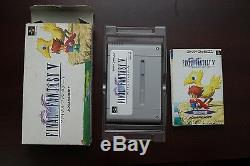 Super Famicom Final Fantasy IV V VI USA 4 5 6 Mystic Quest boxed JP SFC US selle