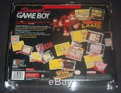 Super GameBoy (SNES, 1994) VERY RARE FACTORY SEALED BIG BOX (Game Boy Adapter)