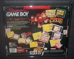 Super GameBoy (SNES, 1994) VERY RARE FACTORY SEALED BIG BOX (Game Boy Adapter)