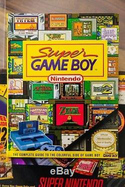 Super GameBoy SNES Super Nintendo Entertainment System CIB Complete BIG BOX