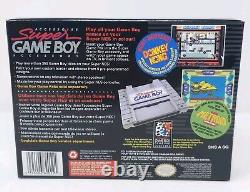 Super GameBoy Super Nintendo SNES Complete in Box CIB Game Boy Tested Like New