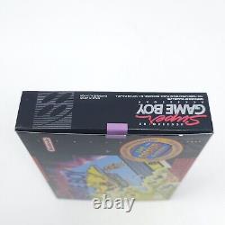 Super GameBoy Super Nintendo SNES Complete in Box CIB Game Boy Tested Like New