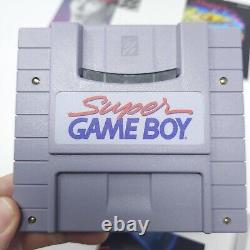 Super GameBoy Super Nintendo SNES Complete in Box CIB Game Boy Tested Like New