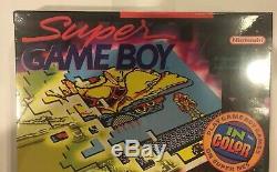 Super Game Boy Accessory for Super Nintendo SNES. Brand New And Sealed. HTF RARE