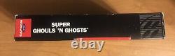 Super Ghouls'N Ghosts Super Nintendo SNES CIB Complete TESTED