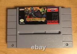 Super Ghouls'N Ghosts Super Nintendo SNES CIB Complete TESTED