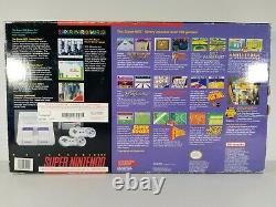 Super Mario All Stars Set Super Nintendo Snes Console System Complete CIB