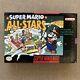Super Mario All-stars (super Nintendo Snes, 1993) Complete Cib Authentic Tested