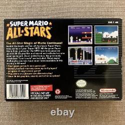 Super Mario All-Stars (Super Nintendo SNES, 1993) Complete CIB Authentic Tested
