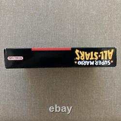 Super Mario All-Stars (Super Nintendo SNES, 1993) Complete CIB Authentic Tested