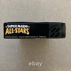 Super Mario All-Stars (Super Nintendo SNES, 1993) Complete CIB Authentic Tested