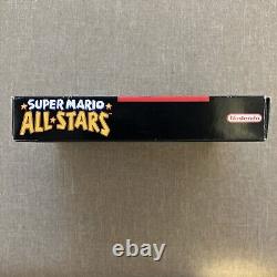 Super Mario All-Stars (Super Nintendo SNES, 1993) Complete CIB Authentic Tested