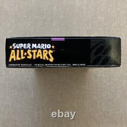 Super Mario All-Stars (Super Nintendo SNES, 1993) Complete CIB Authentic Tested