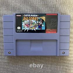 Super Mario All-Stars (Super Nintendo SNES, 1993) Complete CIB Authentic Tested