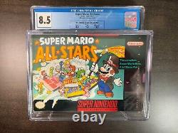 Super Mario All-Stars Super Nintendo SNES CIB Complete CGC 8.5