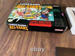 Super Mario All-Stars (Super Nintendo, SNES) Complete in box - Black Label