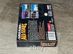 Super Mario All-Stars Super Nintendo Snes Complete CIB Near Mint Condition