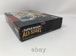 Super Mario All-Stars Super Nintendo Snes Complete in box CIB RARE