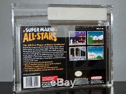 Super Mario All-stars Vga 90 Super Nintendo Snes Mint Sealed New