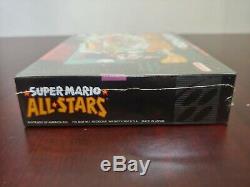Super Mario Allstars SNES Factory Sealed Complete Super Nintendo