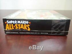 Super Mario Allstars SNES Factory Sealed Complete Super Nintendo