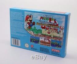 Super Mario Bros The invaders of Mushroom Kingdom SUPER NINTENDO SNES pal ntsc
