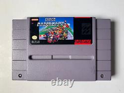 Super Mario Kart SNES (Super Nintendo, 1992) CIB Complete Authentic with Inserts
