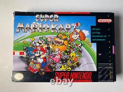 Super Mario Kart SNES (Super Nintendo, 1992) CIB Complete Authentic with Inserts