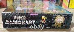 Super Mario Kart (Super Nintendo, 1992) SNES Brand New Sealed! Don't Miss Out