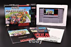 Super Mario Kart Super Nintendo SNES Complete CIB Authentic Tested Saves