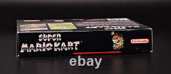 Super Mario Kart Super Nintendo SNES Complete CIB Authentic Tested Saves