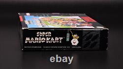 Super Mario Kart Super Nintendo SNES Complete CIB Authentic Tested Saves