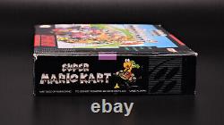 Super Mario Kart Super Nintendo SNES Complete CIB Authentic Tested Saves