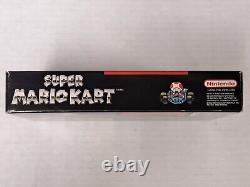 Super Mario Kart Super Nintendo Snes CIB Complete Tested and Working