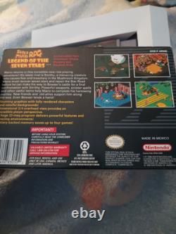 Super Mario RPG Legend of the Seven Stars (Nintendo SNES, 1996) Tested Has Box