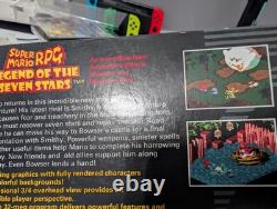Super Mario RPG Legend of the Seven Stars Super Nintendo SNES Authentic-Used