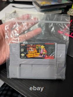 Super Mario RPG Legend of the Seven Stars Super Nintendo SNES Authentic-Used