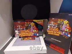 Super Mario RPG Seven Stars Super Nintendo SNES Complete In Box CIB Great Shape