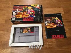 Super Mario RPG Super Nintendo Entertainment System SNES Box with manual